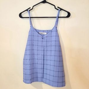 Checkered tank top